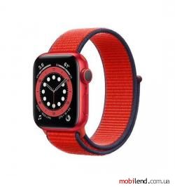 Apple Watch Series 6 GPS 40mm (PRODUCT)RED Aluminum Case w. (PRODUCT)RED Sport L. (M02C3 MG443)