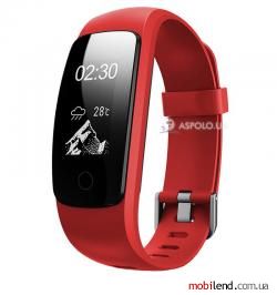 Aspolo Smart Band ID107 Plus HR Red