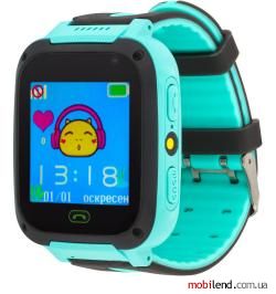 ATRIX Smart Watch iQ1400 Cam Flash GPS Green