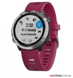 Garmin Forerunner 645 Music With Cerise Colored Band (010-01863-31/21)