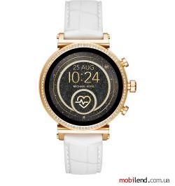 Michael Kors Gen 4 Sofie HR Embossed Band Smartwatch (MKT5067)