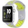 Apple Watch Nike  38mm Silver Aluminum Case with Flat Silver/Volt Nike Sport Band (MNYP2)