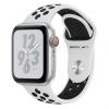 Apple Watch Nike  Series 4 GPS   LTE 40mm Silver Alum. w. Platinum/Black Nike Sport b. Silver Alum. (MTV92