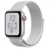 Apple Watch Nike  Series 4 GPS   LTE 40mm Silver Alum. w. Summit White Nike Sport l. Silver Alum. (MTX72)