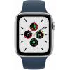 Apple Watch SE GPS   Cellular 44mm Silver A. Case w. Abyss Blue S. Band (MKRJ3)