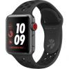 Apple Watch Series 3 Nike  GPS   LTE 38mm Space Gray Aluminum w. Anthracite/BlackSport B. (MQM82)