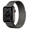 Apple Watch Series 6 GPS   Cellular 44mm Stainless Steel Case with Milanese Loop