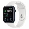Apple Watch Series 8 GPS 45mm Midnight Aluminum Case w. White Sport Band S/M (MNP83 MP7G3)