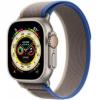 Apple Watch Ultra GPS   Cellular 49mm Titanium Case with Blue/Gray Trail Loop - S/M (MNHE3/MNHL3)