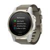 Garmin fenix 5s Sapphire Champagne with Suede Band (010-01685-13)