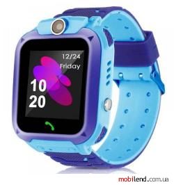 Smart Baby Watch Q12 Light Blue