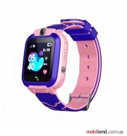 Smart Baby Watch Q12 Pink