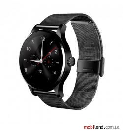 Smartix Smart watch k88h black steel