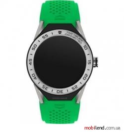 TAG Heuer Connected Modular 45 Green Rubber with Steel Bezel (SBF8A8014.11FT6083)