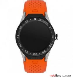 TAG Heuer Connected Modular 45 Orange Rubber with Black Mat Ceramic Bezel (SBF8A8001.11FT6081)