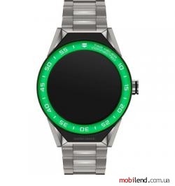 TAG Heuer Connected Modular 45 Titanium Strap with Green Aluminium Bezel (SBF8A8018.10BF0608)