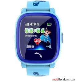 UWatch DF25 Kids waterproof smart watch Blue