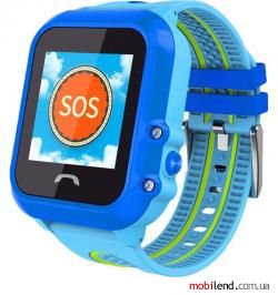 UWatch DF27 Kid waterproof smart watch Blue