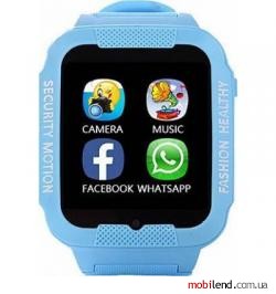 UWatch K3 Kids waterproof smart watch Blue