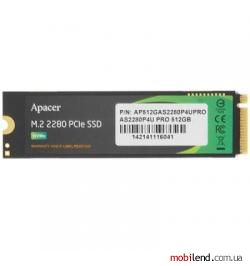 Apacer AS2280P4U Pro 512 GB (AP512GAS2280P4UPRO-1)