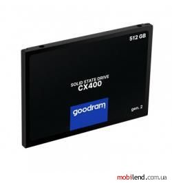 GOODRAM CX400 Gen.2 512 GB (SSDPR-CX400-512-G2)