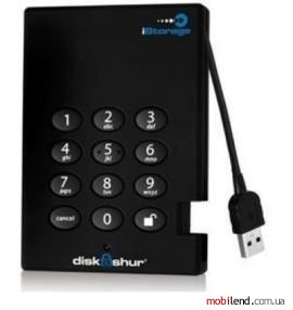 iStorage diskAshur SSD 750GB (AES 256-bit)