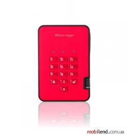 iStorage diskAshur2 SSD 128 GB Red (IS-DA2-256-SSD-128-R)