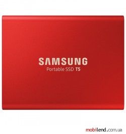 Samsung T5 Red 500 GB (MU-PA500R/WW)