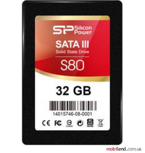 Silicon-Power Slim S80 32GB (SP032GBSS3S80S25)