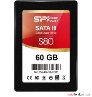 Silicon-Power Slim S80 60GB (SP060GBSS3S80S25)