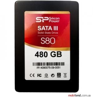 Silicon Power Slim S80 SP480GBSS3S80S25