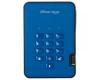 iStorage diskAshur2 SSD USB 3.1 8 TB Blue (IS-DA2-256-SSD-8000-BE)
