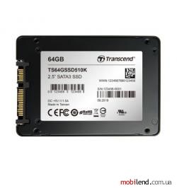 Transcend 64 GB SSD510K (TS64GSSD510K)