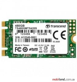Transcend MTS420S 480 GB (TS480GMTS420S)