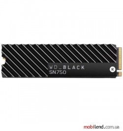 WD Black SN750 NVME SSD 2 TB With Heatsink (WDS200T3XHC)