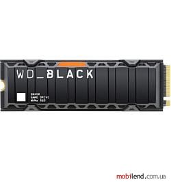 Western Digital Black SN850 NVMe Heatsink 1TB WDS100T1XHE