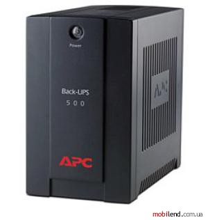 APC Back-UPS 500VA AVR IEC (BX500CI)