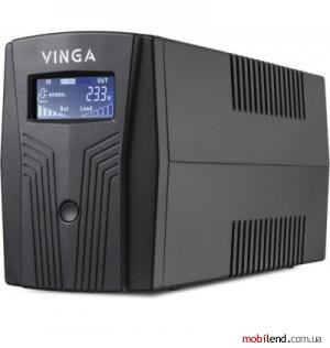 Vinga LCD 600VA plastic case (VPC-600P)