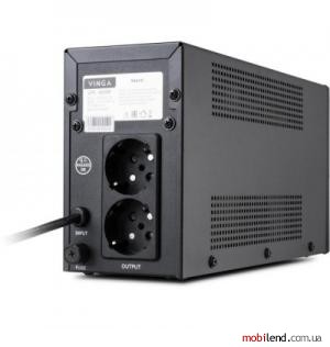Vinga LED 800VA metal case (VPE-800M)