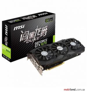 MSI GeForce GTX 1070 DUKE 8G