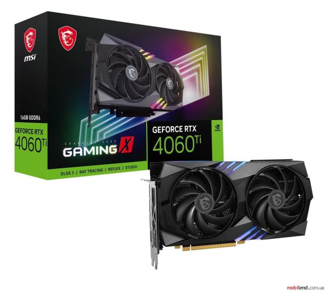 MSI GeForce RTX 4060 Ti GAMING X 16G