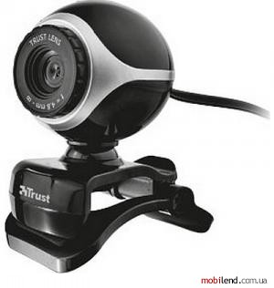 Trust Exis Webcam Black-Silver