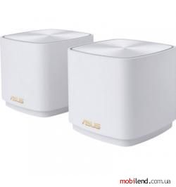 ASUS ZenWiFi AX Mini XD4 2PK White (XD4-2PK-WHITE)