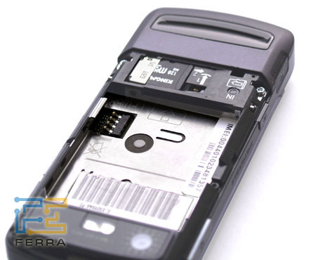 �������������� ������� ����� ���������� � ������ ��� SIM-����� � Motorola MOTOROKR Z6