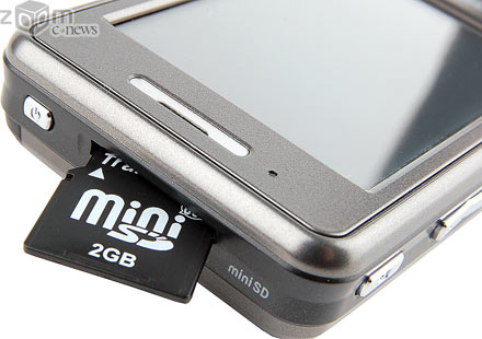 ���� ����� ������� ����� ������ � �������� ����� miniSD