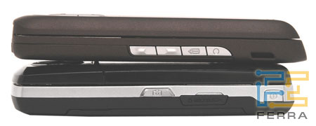 ���������� ����������� ������ ������� Nokia E65 (������) � Samsung i520 (�����) 2