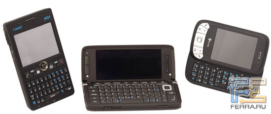 : i-mate JAQ4, Nokia E90, HTC P4350 ( ) 1