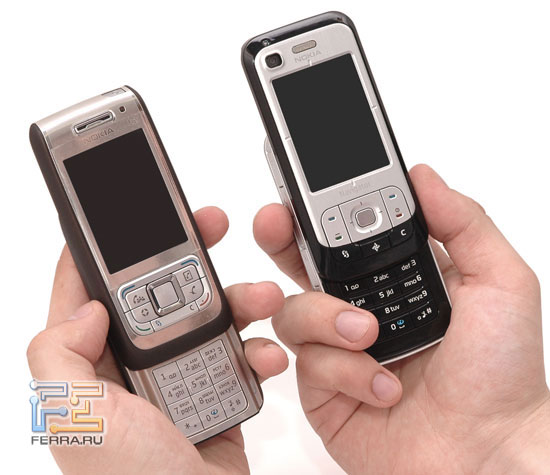 ��������� Nokia 6110 Navigator � Nokia E65 � �������� Ferra.ru 5