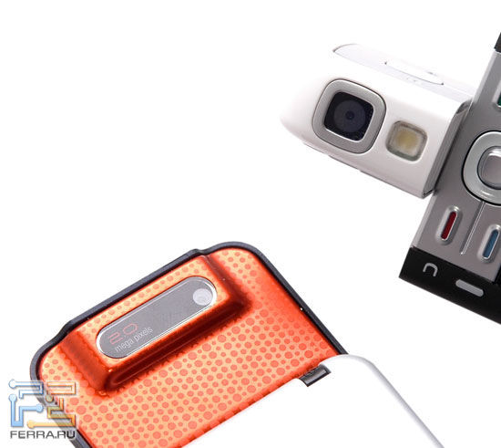 ��������� Nokia 5700 � Sony Ericsson W580i � �������� Ferra.ru 3