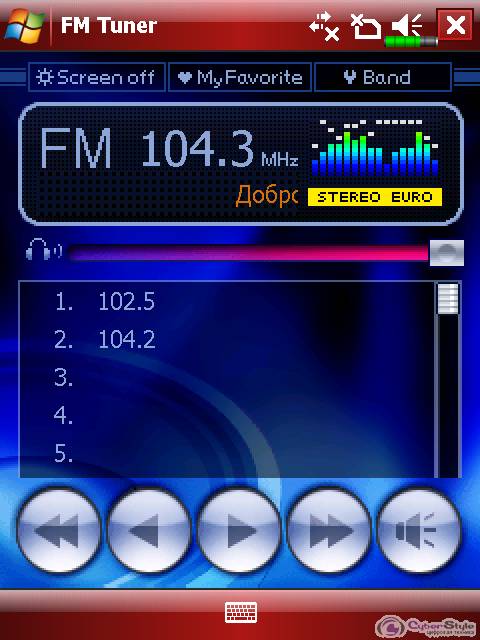 ���������� ��� ������ � FM-�������